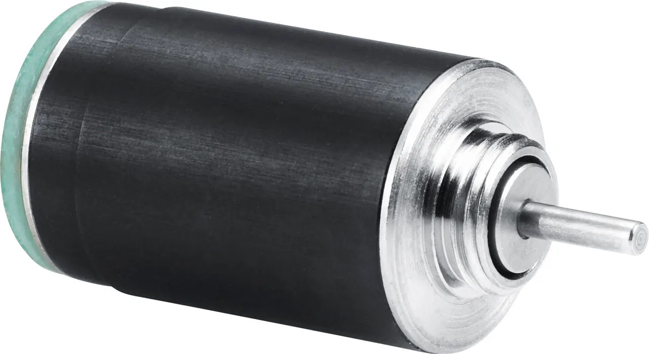 Bild 4: Schrittmotor mit 10 mm Durchmesser. (Urheber: FAULHABER)